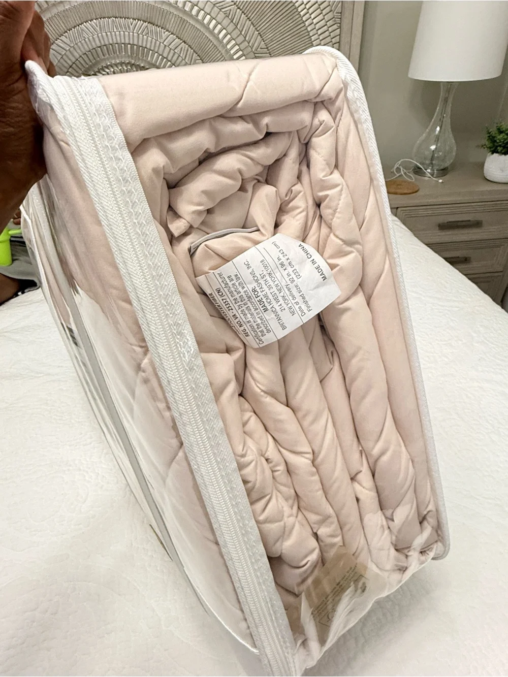 UGG Haven Full/Queen Comforter Set - Blush